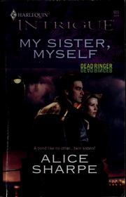 Cover of: My sister, myself