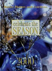 Cover of: Celebrate the Season 2000