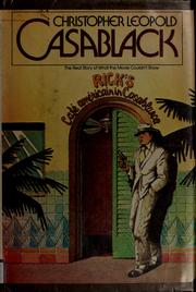 Cover of: Casablack by Christopher Leopold