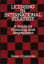 Licensing in international strategy by Farok J. Contractor