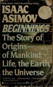 Cover of: Beginnings | Isaac Asimov