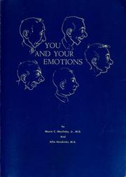 Cover of: You and your emotions by Maxie C. Maultsby