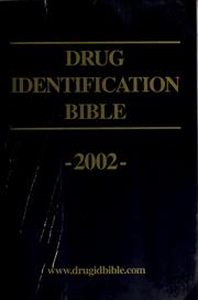 Drug identification Bible