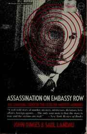 Cover of: Assassination on Embassy Row by John Dinges