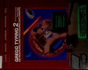 Cover of: Gregg typing: series eight : keyboarding and processing documents