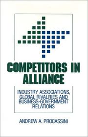 Cover of: Competitors in alliance by Andrew A. Procassini