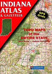 Cover of: Indiana Atlas & Gazetteer by Delorme Publishing Company