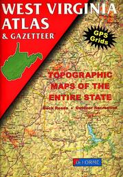 Cover of: West Virginia Atlas & Gazetteer by DeLorme Mapping Company