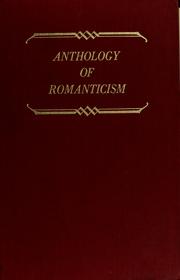 Cover of: Anthology of romanticism. by Bernbaum, Ernest, Bernbaum, Ernest