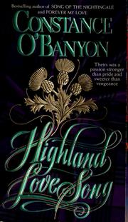 Cover of: Highland love song