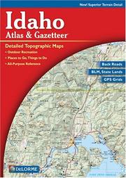 Cover of: Idaho Atlas & Gazetteer