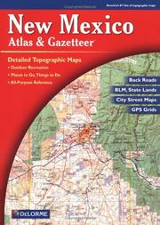 Cover of: New Mexico Atlas & Gazetteer by Delorme