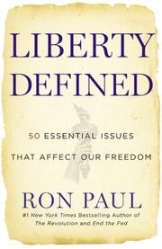 Cover of: Liberty Defined by 