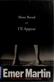 Cover of: More bread or I'll appear