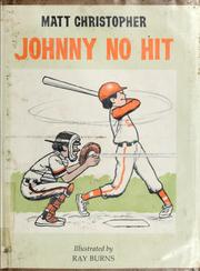 Cover of: Johnny No Hit by Matt Christopher