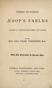 Cover of: Three hundred Aesop's fables by Aesop