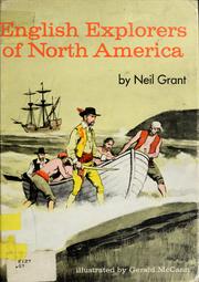 Cover of: English explorers of North America.