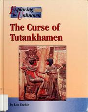 Cover of: The curse of Tutankhamen by Lou Eschle