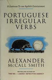 Cover of: Portuguese irregular verbs