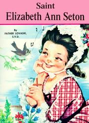 Cover of: St Elizabeth Ann Seton by Lawrence Lovasik