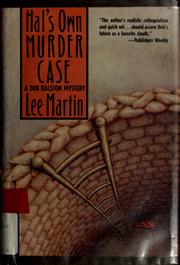 Cover of: Hal's own murder case by Lee Martin