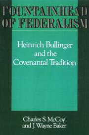 Fountainhead of Federalism by Charles S. McCoy