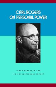 Cover of: Carl Rogers on Personal Power | Rogers, Carl R.