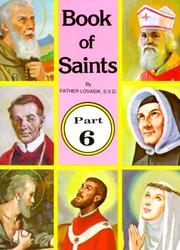 Cover of: Book of Saints by Lawrence Lovasik