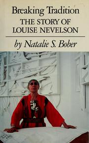 Breaking tradition by Natalie Bober