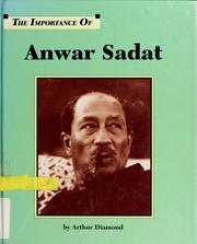 Cover of: Anwar Sadat