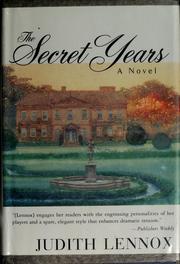 Cover of: The secret years
