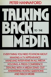 Cover of: Talking back to the media