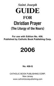Cover of: Christian Prayer Guide, 2007 by 