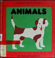 Cover of: WORDS EVERYDAY ANIMALS (Words for Everyday)