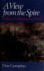 Cover of: A view from the spire: William Golding's later novels