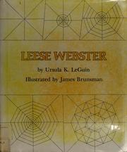 Cover of: Leese Webster by Ursula K. Le Guin