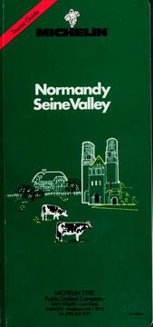 Cover of: Michelin Guides: Normandy Seine Valley. English Edition (Green Guides)