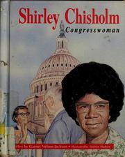 Cover of: Shirley Chisholm, congresswoman
