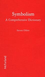 Cover of: Symbolism: a comprehensive dictionary