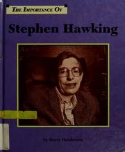 Cover of: Stephen Hawking by Harry Henderson