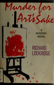 Cover of: Murder for art's sake.