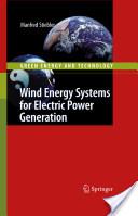 Cover of: Wind energy systems for electric power generation