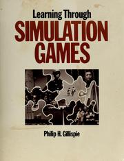 Cover of: Learning through simulation games