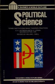 Cover of: Political science