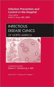 Cover of: Infection Prevention and Control in the Hospital