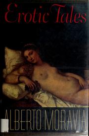 Cover of: Erotic tales by Alberto Moravia