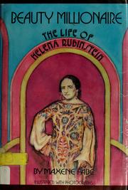Cover of: Beauty millionaire: the life of Helena Rubinstein.