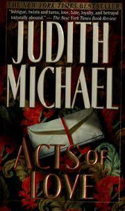 Cover of: Acts of love by Judith Michael