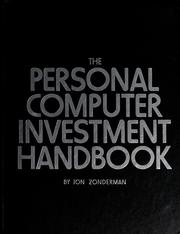 Cover of: The personal computer investment handbook