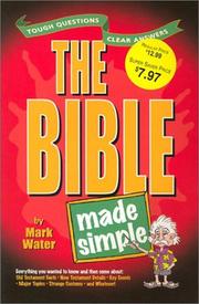Cover of: The Bible Made Simple (Made Simple (Amg))